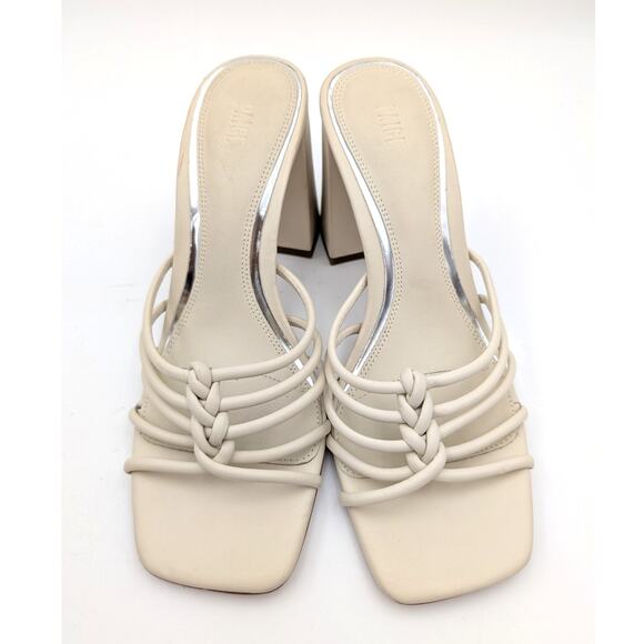 Paige Becca Slip On Strappy High Heel Sandals Women's Bone Size US7 - Picture 3 of 11